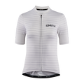 Women's Cycling Jersey, Cement Stripe, hi-res